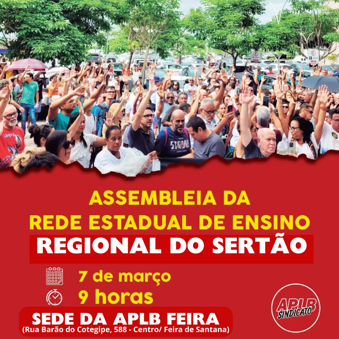 Assembleia da Rede Estadual - Regional do Sertão